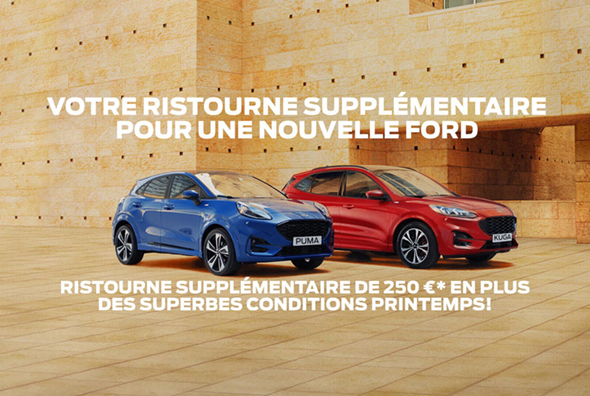 RISTOURNE SUPPLÉMENTAIRE DE * 250 €
